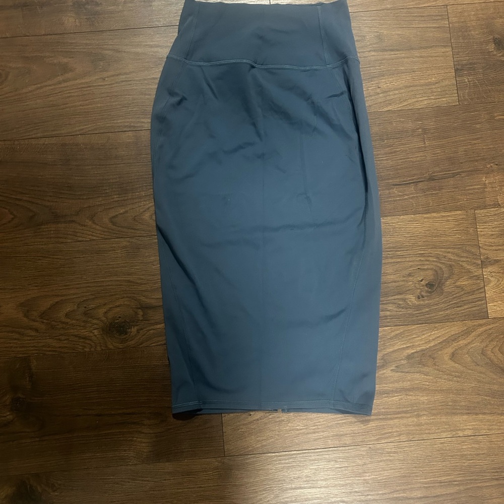 Lululemon Athletica Deep Blue Pencil Skirt